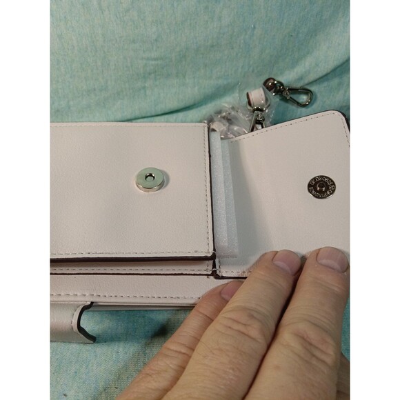 Steve Madden wallet/crossbody Pink Cream NWOT - Picture 6 of 6